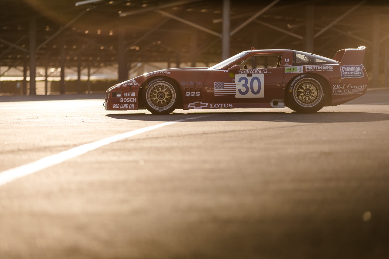 THE ONLY ZR1 CORVETTE GT1 IN HISTORY THAT EVER RAN AT LE MANS! #TEAMREDLINEOIL