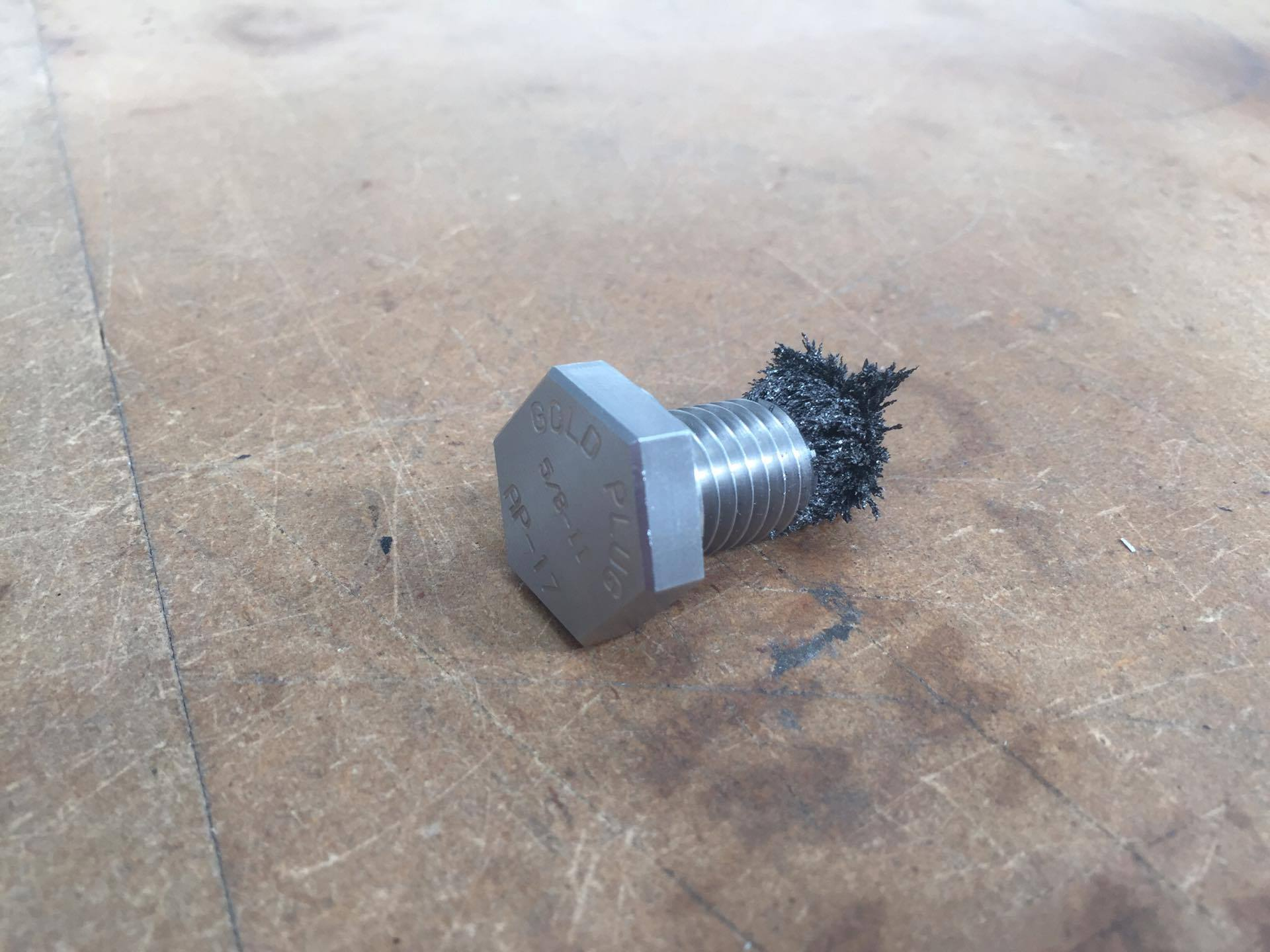 Gold Plug magnetic sump plug