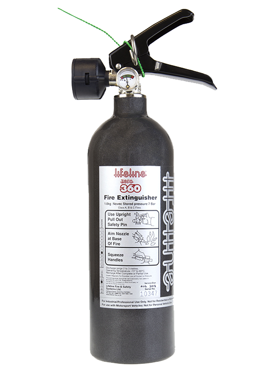 ZERO 360® - Gas Hand Held Extinguisher