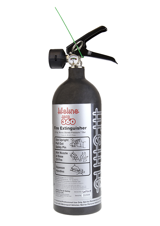 ZERO 360® - Gas Hand Held Extinguisher