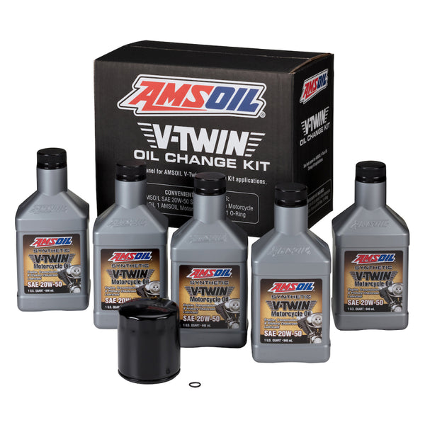 AMSOIL® V-Twin Oil Change Kit