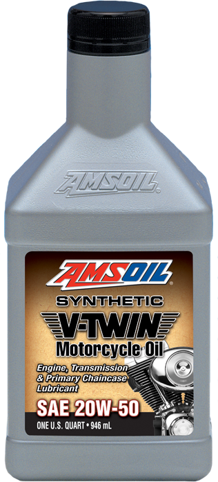 20W50 Synthetic V-Twin Motorcycle Oil