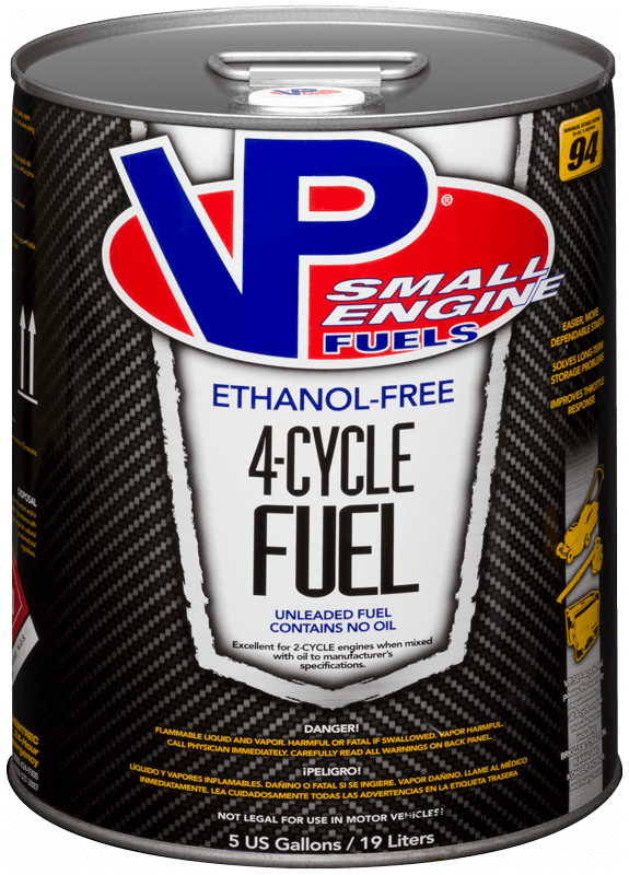 4-Cycle Fuel: Ethanol-Free Small Engine Fuel - 19L Drum