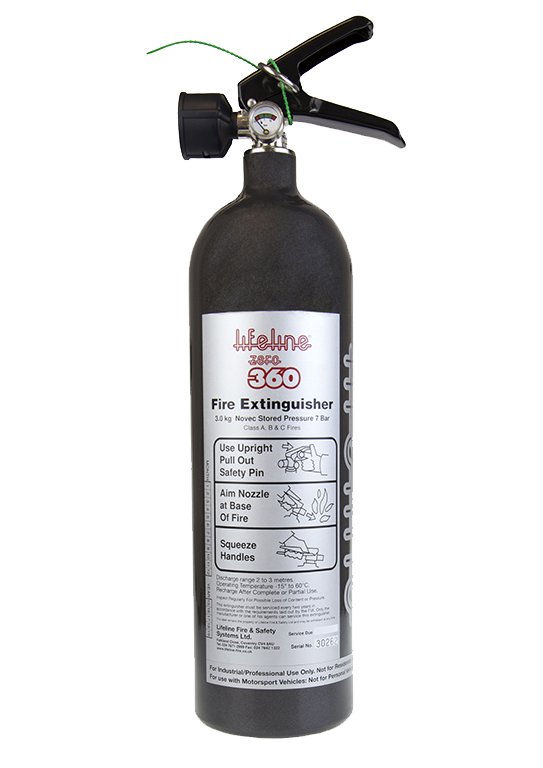 ZERO 360® - Gas Hand Held Extinguisher