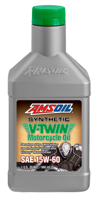 15W-60 Synthetic V-Twin Motorcycle Oil